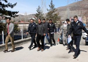 Pasinler'de silah operasyonu